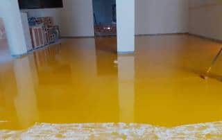 Orange color epoxy floor Epoxy Flooring, epoxy floor paint price, epoxy floor coatings, epoxy floor installation, Industrial Epoxy Flooring