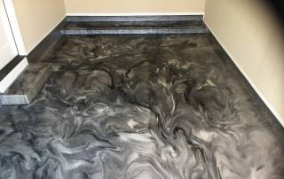 Metallic Epoxy Floor, Metallic Epoxy Flooring, metallic epoxy floor coating, gray metallic epoxy floor, black metallic epoxy floor