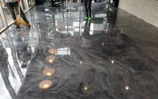 Metallic Epoxy Floor, Metallic Epoxy Flooring, metallic epoxy floor coating, gray metallic epoxy floor, black metallic epoxy floor