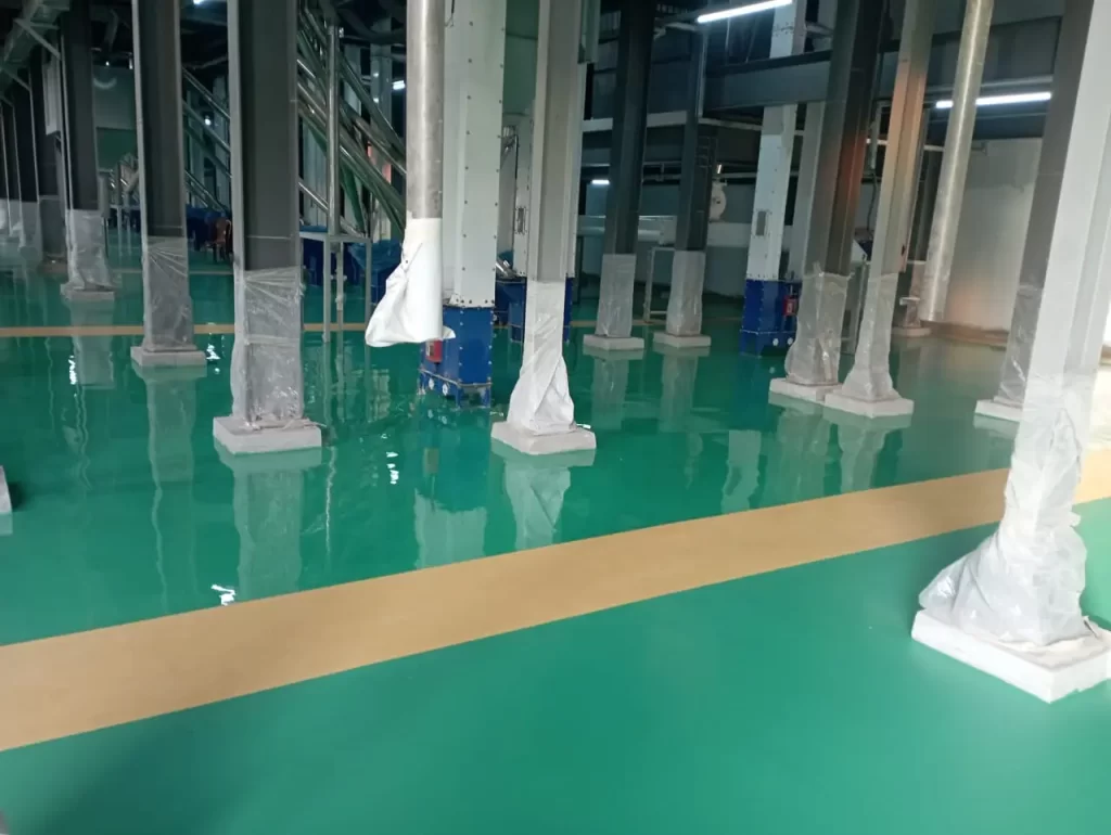 Green PU Flooring